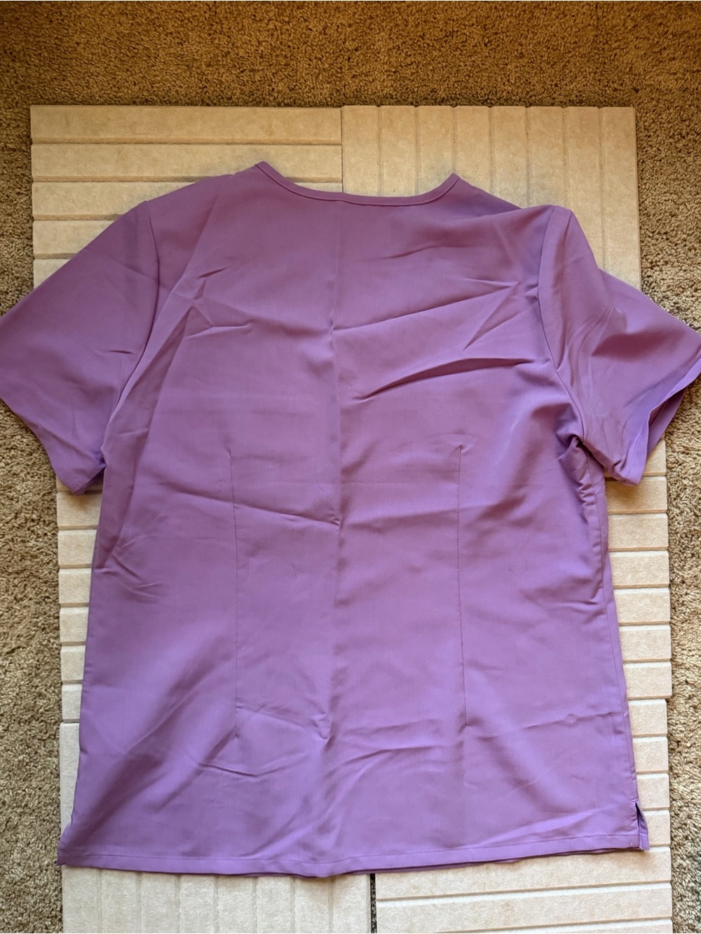 Figs Lilac Dawn Catarina Top (Size L) + Yola Skinny Scrub Pants 2.0 (Size M) - Picture 4 of 7
